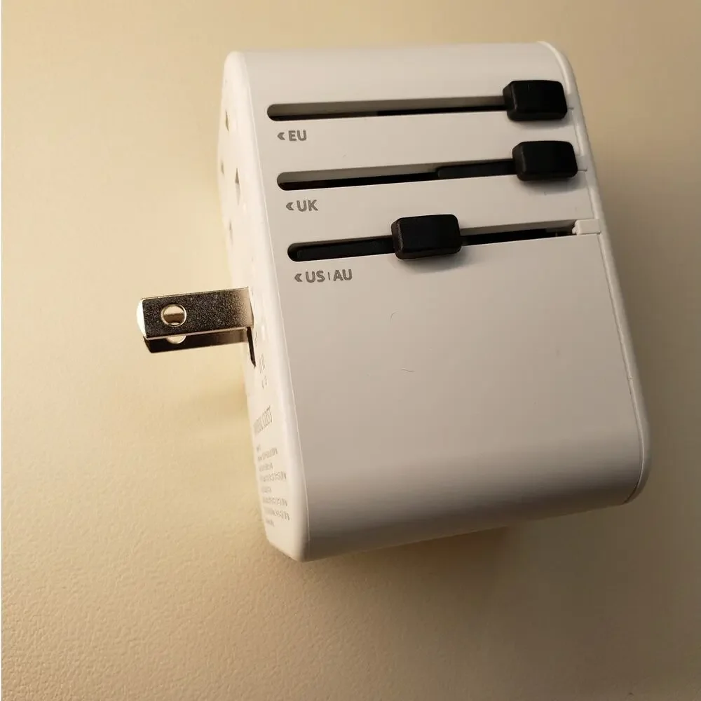International Travel Adapter Universal Power Adaptor European Plug All In One